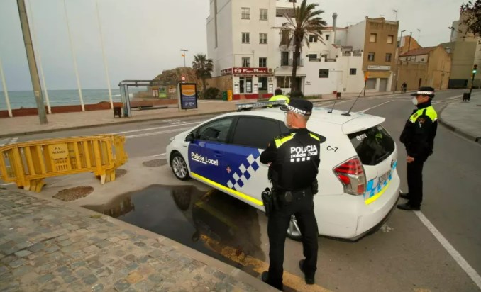 Policia local Blanes