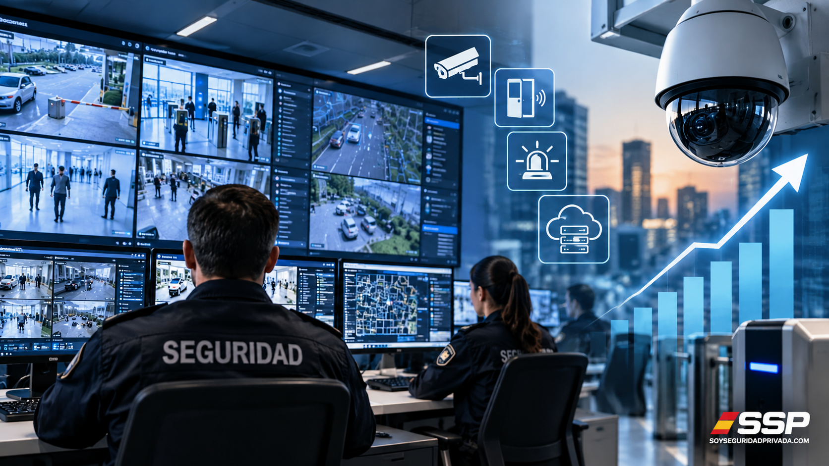 Centro de control de seguridad inteligente